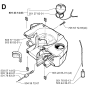 Crankcase Assembly for Husqvarna