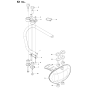 Handle Assembly for Husqvarna 226