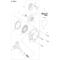 Starter Assembly for Husqvarna 226RJ Brushcutters