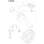 Ignition System Assembly for Husqvarna 233R Brushcutters