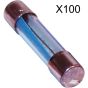 Glass Auto Fuses - Available in Various Amp Ratings (Packs of 100)