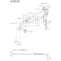 Throttle Controls Assembly for Husqvarna 235FR Brushcutters