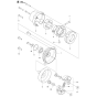 Clutch Assembly for Husqvarna 236R Brushcutters