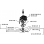 Cylinder & Piston  for Husqvarna 23 L Trimmer/ Edgers