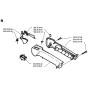 Throttle Controls Assembly for Husqvarna 23R Brushcutters