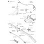 Shaft & Handle Assembly for Husqvarna 240RBD Brushcutters