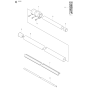 Shaft No.2 Assembly for Husqvarna 241RJ Brushcutters