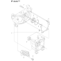 Crankcase Assembly for Husqvarna 243R Brushcutters