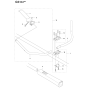 Handle Assembly for Husqvarna 243R Brushcutters