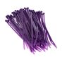 Purple Nylon Cable Ties Size: 4.8x200mm - Pack of 100