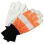 Soft Hide Chainsaw / Brushcutter Mittens - Size 10