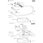 Handle & Controls Assembly for Husqvarna 252RX Brushcutters