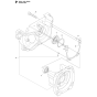 Crankcase Assembly for Husqvarna 253R Brushcutters