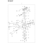 Carburetor Assembly for Husqvarna 253RB Brushcutters