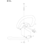 Handle Assembly for Husqvarna 253RJ Brushcutters