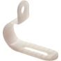 Adjustable Nylon P-Clip, Fits 6.4-9.5mm Cable, Pack of 50