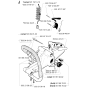 Fuel Tank & Handle Assembly for Husqvarna 257 Chainsaws