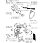 Chain Brake Assembly for Husqvarna 261 Chainsaws