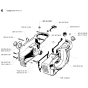 Crankcase Assembly For Husqvarna 268K Disc Cutters