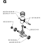 Piston & Crankshaft Assembly for Husqvarna 26H Hedge Trimmers