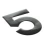 Self Adhesive 80mm Black Digit - Number 5