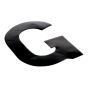 Self Adhesive 80mm Black Digit - Letter G