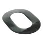 Self Adhesive 80mm Black Digit - Letter O