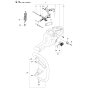 Fuel Tank & Handle Assembly for Husqvarna 281xp Chainsaws