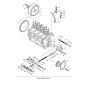 Pulley, Flywheel Assembly for Hatz 2L41C Diesel Engines