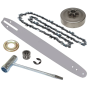 16" .325" 1.6mm (.063") Chain, Bar and Sprocket Kit for Stihl MS250, MS251 Chainsaws