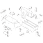 Bonnet for Benford Terex Mecalac 3000 Dumpers