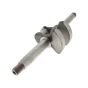 Crankshaft (Threaded Pump Spec) for Villiers C12 Industrial Engine - 30129V