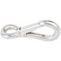 Spring Steel Hook to Crue - Bright Zinc Plated