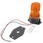 LED Amber/Orange Flashing Forklift Beacon - Two Bolt Fixing