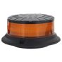 LED Amber/Orange Flashing Micro Beacon - Magnetic & 3 Bolt Fixing