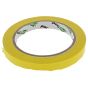 Yellow 12mm x 66m Vinyl Tape for PD222T (310 800) Pacplus Bag Neck Sealer Trimmer