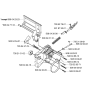 Chain Brake Assembly for Husqvarna 315 Electric Chainsaws