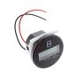Replacement 6 Digit Round Hour Meter for Heavy Plant - 52mm Hole Diameter