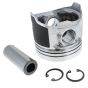 Piston w/ Pin & Circlips for Yanmar 3TNV76-KWA Engine (Thwaites Mach 201 and 202)