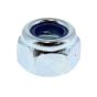 Nut M8 Nyloc Bzp for Belle Minimix 130, 150 Cement Mixers - OEM No. 8/8008