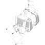 Housing Assembly for Husqvarna 321 S15, 2016-11 Sprayers