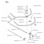 Shaft & Handle for Husqvarna 322 L Trimmer/ Edgers