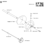 Shaft & Handle Assembly for Husqvarna 324 HDA55 X-Series Hedge Trimmers