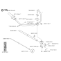 Shaft & Handle Assembly For Husqvarna 324RX Brushcutter