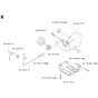 Fuel Tank Assembly For Husqvarna 324RX Brushcutter