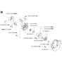 Clutch Assembly For Husqvarna 324RX Brushcutter