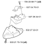 Guards Assembly For Husqvarna 324RX Brushcutter