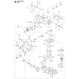 Bevel Gear Assembly for Husqvarna 325 HE4 Hedge Trimmers