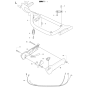 Handle & Controls Assembly for Husqvarna 325 HS75 X-Series Hedge Trimmers