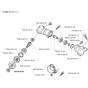 Bevel Gear for Husqvarna 325 LXT Trimmer/ Edgers